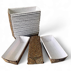 Forma De Bolo Inglês Forneável 250 G Kit Com 30 Unidades