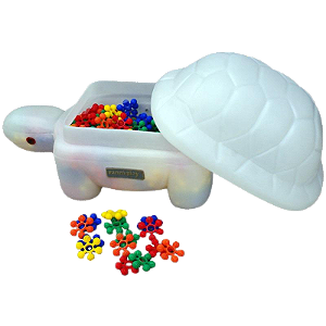 Kit Criativo Molecoliga C/Baú Tartaruga 240 pçs