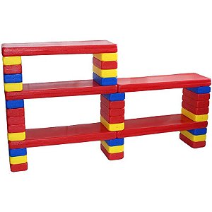 Kit Brick Shelf 37 Pçs