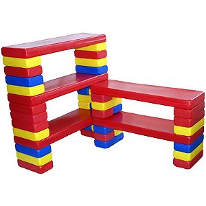 Kit Brick Shelf 41 Pçs