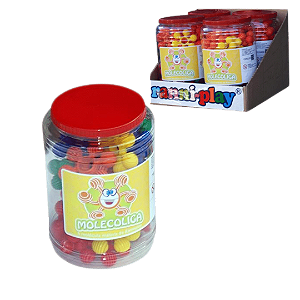 Caixa C/4 Potes Kit Molecoliga 40 Pçs em cada pote