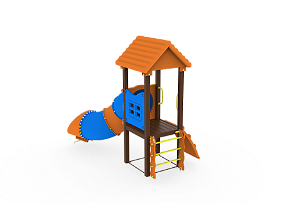 Playground Madeira Plástica - cód.: B952 - Faixa etária de até  06 anos