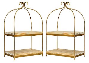 SUPORTE PARA DOCES/SALGADOS - RETANGULAR