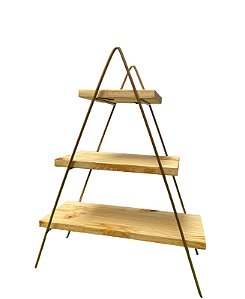 SUPORTE PARA DOCES/SALGADOS - TRIANGULAR