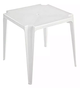 MESA PLÁSTICA QUADRADA