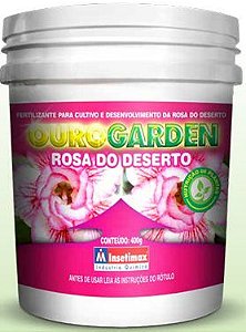 FERTILIZANTE ROSA DO DESERTO OUROGARDEN 400g