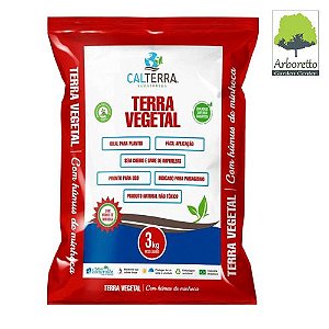TERRA VEGETAL C/HUMUS 3Kg CALTERRA