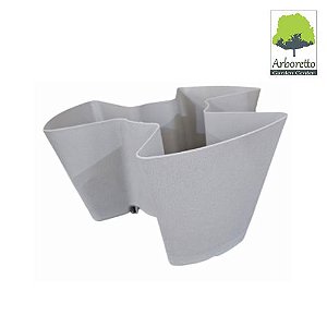 VASO TREVO AREIA UTILIPLAS