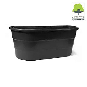 VASO ARANDELA DUPLO PRETO UTILIPLAS