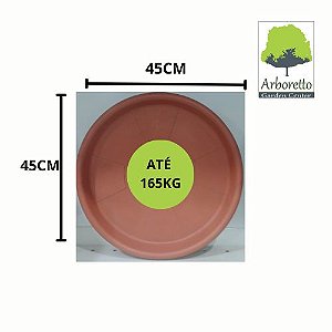 PRATO COM RODAS TERRACOTA SKATE 45CM FG