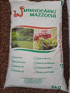 ESTERCO DE FRANGO 5Kg MAZZOCHI