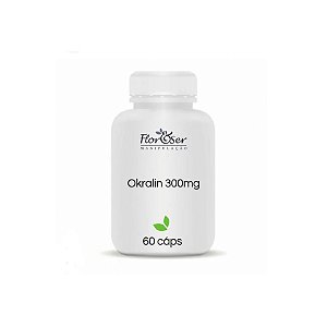 Okralin 300mg 60cáps - Aglutinador de Gordura