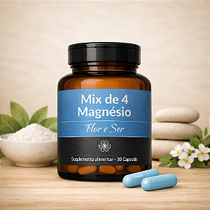 Mix 4 Magnésio - 30capsulas