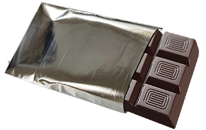 Sacos Metalizados para chocolate