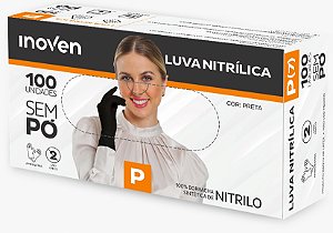 Luva Nitrílica Preta