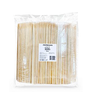 Espetos de bambu