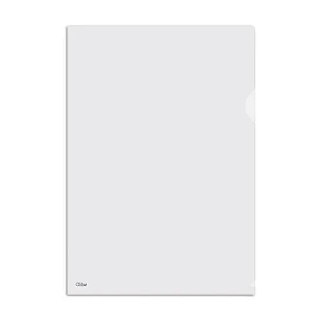 Pasta L Transparente A4 Organização Escolar