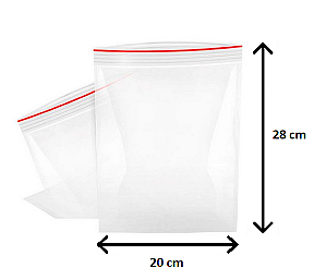 SACO ZIP HERMÉTICO N09 20X28 100un