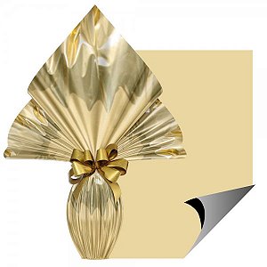 Poli Páscoa Metal 70x90cm Liso 25 folhas