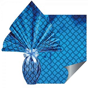 Poli Páscoa Metal 70x90cm Wave 25 folhas