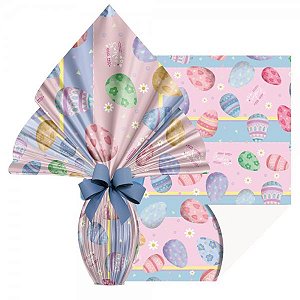 Poli Páscoa Perolizado 70x90cm Páscoa Doce 25 folhas