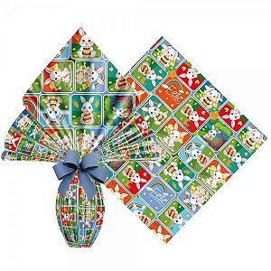 Poli Páscoa Metal 70x90cm Bosque do Coelho 25 folhas