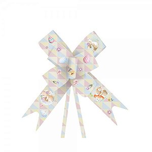 Laço Fácil Decorado 30mmx51cm Páscoa Encantada pacote com 10 unidades