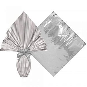 Envelope Páscoa Metal Prata 25 unidades