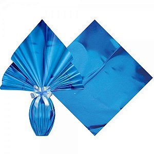 Envelope Páscoa Metal Azul 25 unidades