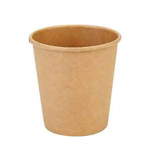 Copo de Papel Kraft 210ml - Pacote com 40 unidades