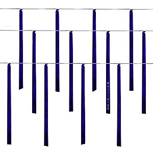 Varal de Fitas Metalizadas Azul - pacote com 10 m