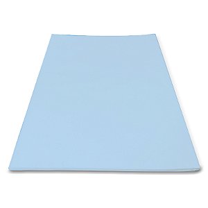 Papel de Seda 50x70cm Azul Claro - pacote com 100 unidades