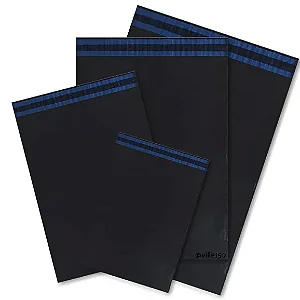 Envelope de Segurança para Envios PEBD 12x20cm - pacotes com 100 unidades