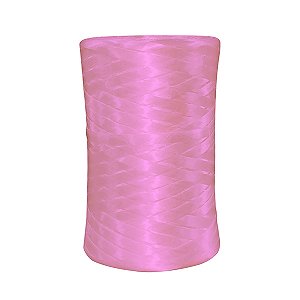 Fitilho Plástico Decorativo 5mm x 300m Rosa