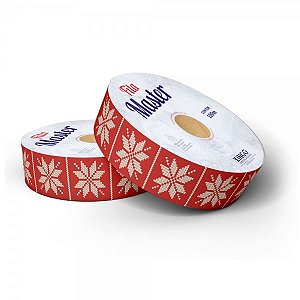 Fita Plástica Decorada 32mm x 100m Master Tricot