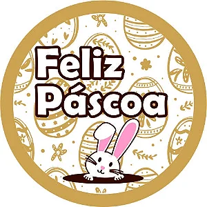 Etiqueta Adesiva Toca do Coelho pacote com 60 unidades