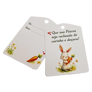 TAG Decorativa Carinhos e Doçuras - Pacote com 10 unidades