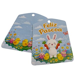 TAG Decorativa Páscoa Encantada - Pacote com 10 unidades