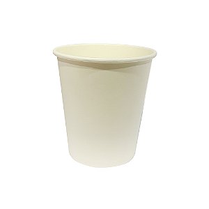 Copo de Papel Branco 120ml - Pacote com 40 unidades