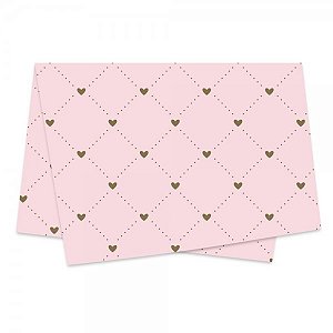 Sujinho 49x69cm Heart Rosa