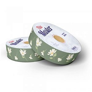 Fita Plástica Decorada 32mmx100m Master Daisy