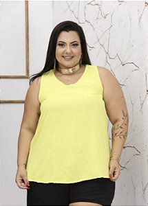 Blusinha Regata Plus Size