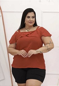 Blusinha Ciganinha Plus Size