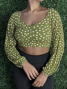 Cropped Bolinha