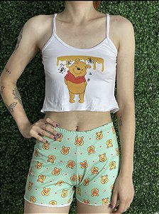 Short doll Ursinho Pooh