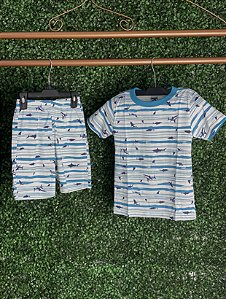 Conjunto Infantil sharkzinho