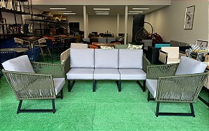 Conjunto Malta em Corda náutica