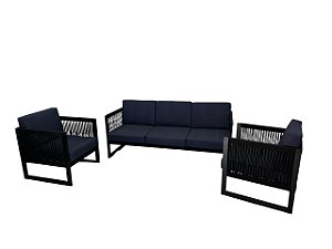 Conjunto Sofá Zurick Rope