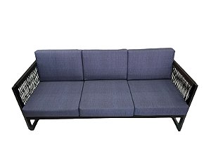 Sofá 3 Lugares Zurick Rope