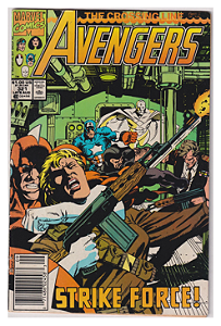 THE CROSSING LINE AVENGERS STRIKE FORCE! NÚMERO 321 - MARVEL COMICS